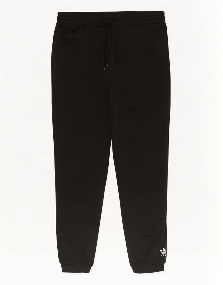 Adidas Hombre Pantalones De Chándal Joggers Medium Negro Poliéster