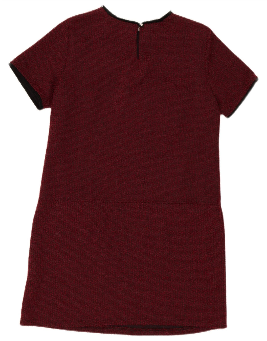 Wallis Vestido recto para mujer UK 44 Grande Poliéster burdeos
