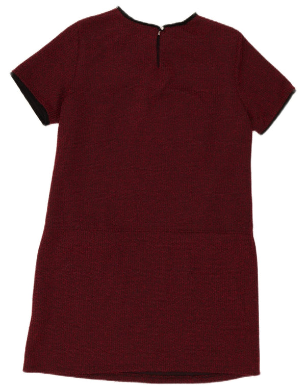 Wallis Vestido recto para mujer UK 44 Grande Poliéster burdeos