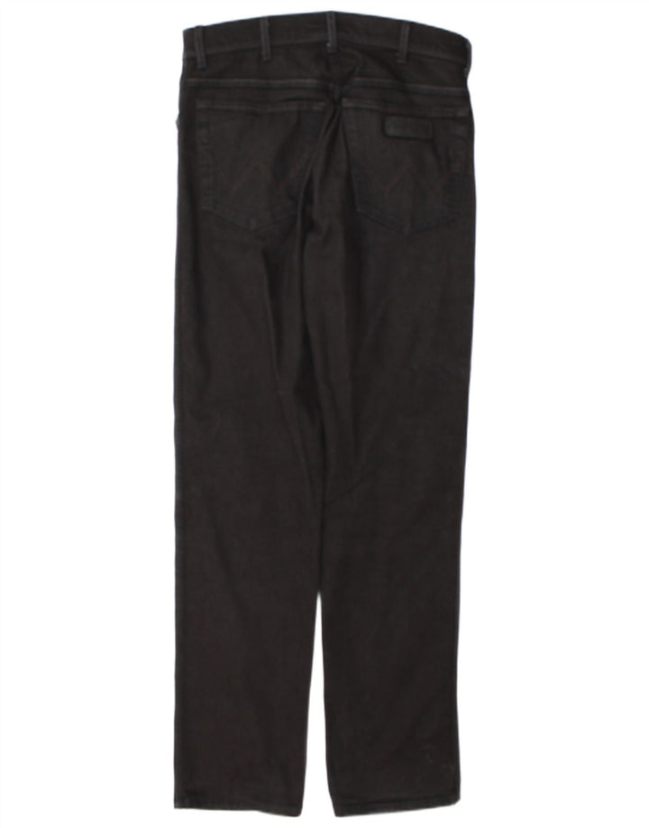 Vaqueros rectos resistentes para hombre Wrangler W32 L33 Negro