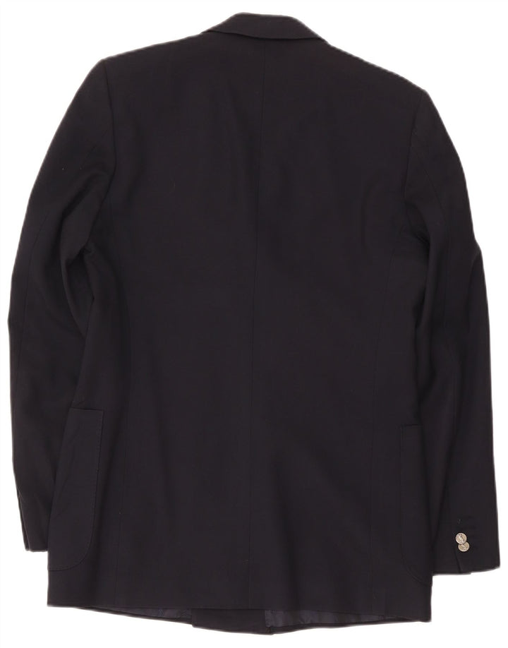 Yves Saint Laurent Chaqueta tipo blazer para hombre IT 48 Azul marino mediano