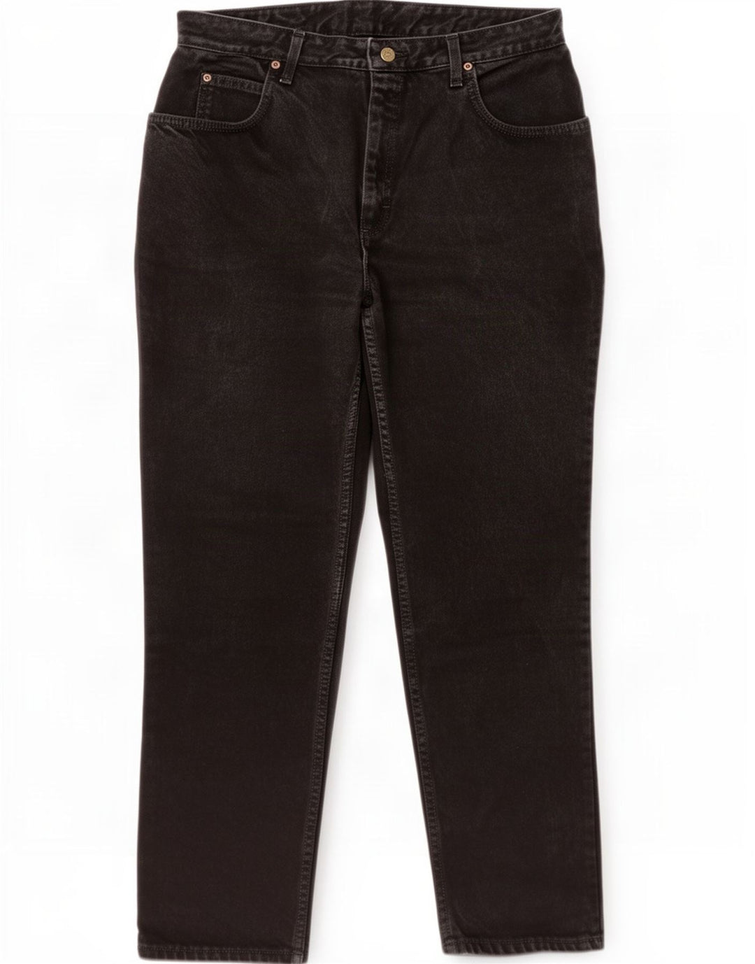 Lee Vaqueros cónicos Oklahoma para hombre W36 L31 Algodón negro