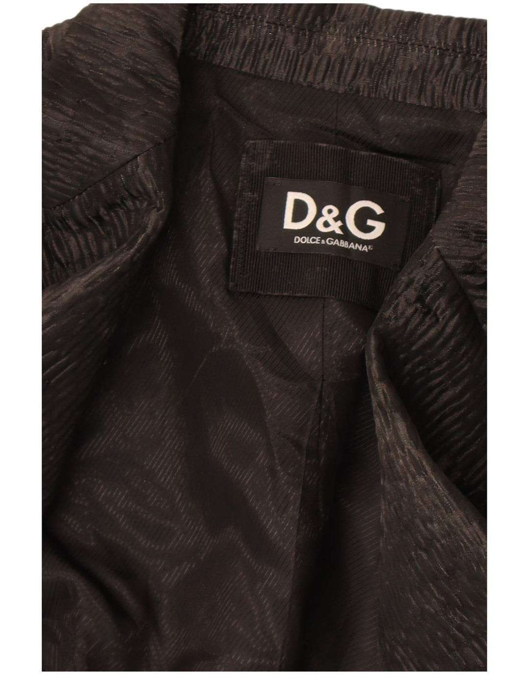 Dolce & Gabbana Chaqueta Blazer De 2 Botones Para Mujer IT 42 Poliéster Negro Mediano