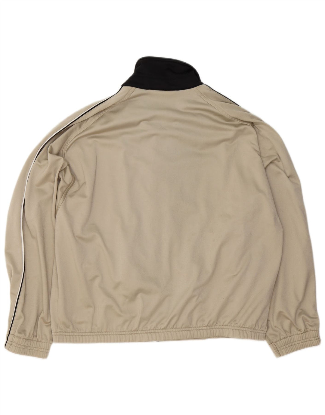 Diadora Chaqueta de chándal holgada para hombre ES 38 Poliéster verde medio