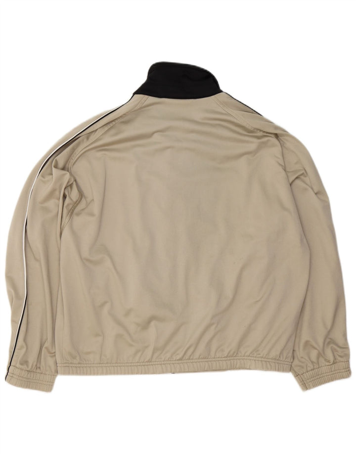 Diadora Chaqueta de chándal holgada para hombre ES 38 Poliéster verde medio