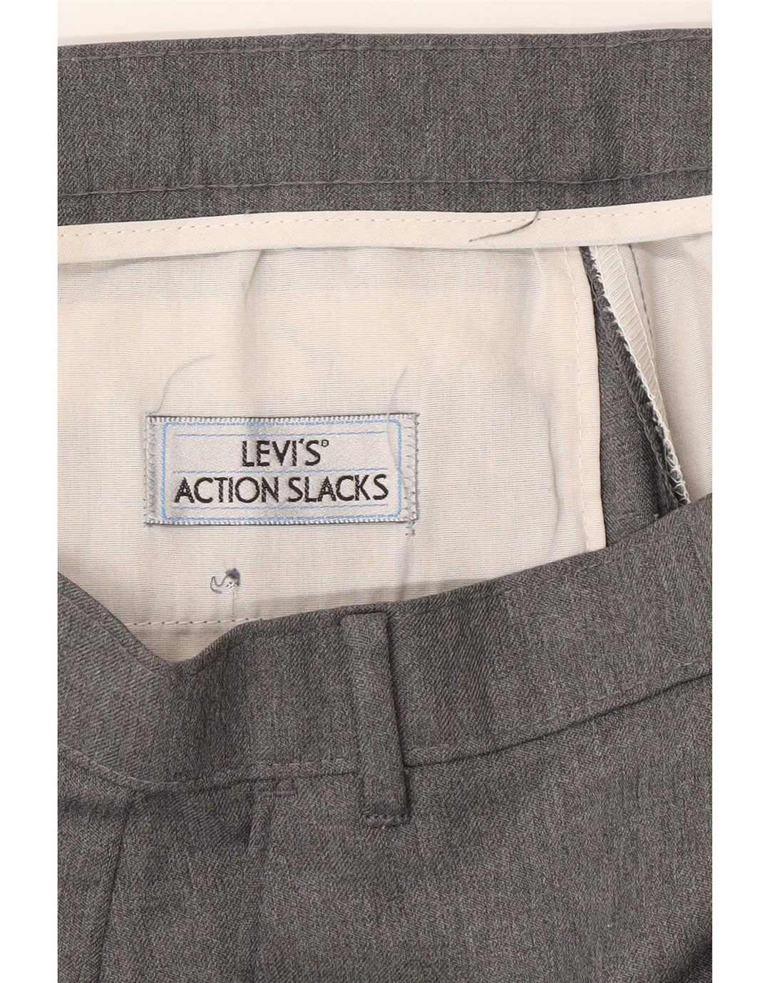 Pantalón chino recto Levi's para hombre W38 L29 Poliéster gris