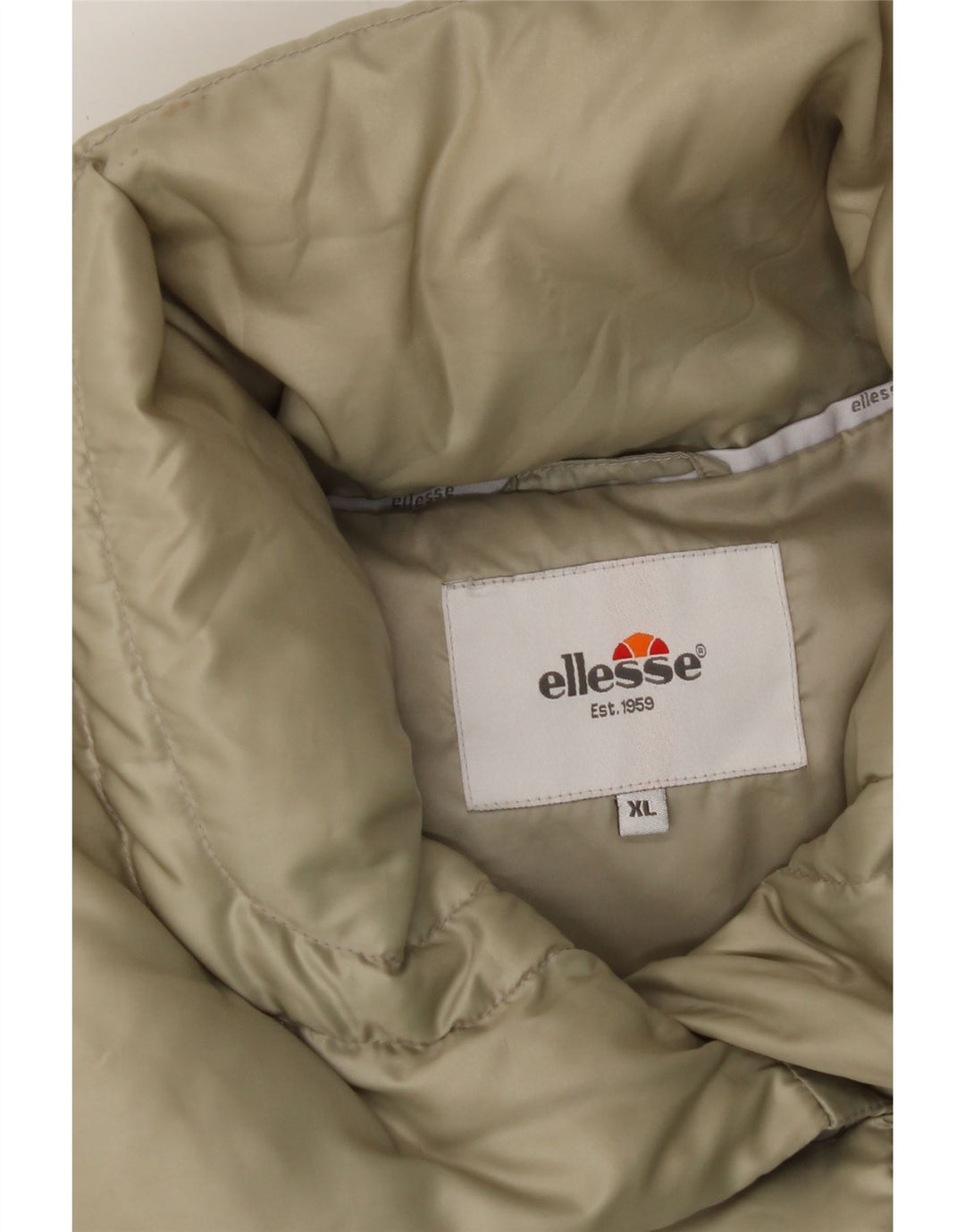 ELLESSE Womens Padded Coat UK 18 XL Green Nylon Vintage Ellesse and Second-Hand Ellesse from Messina Hembry 