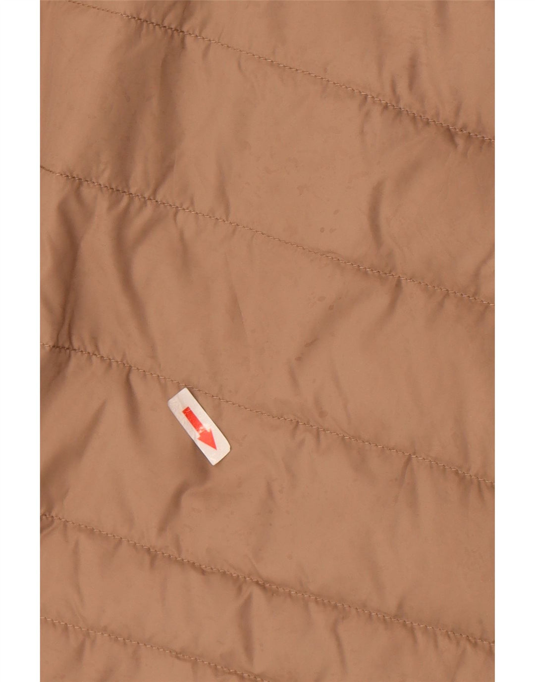 Tommy Hilfiger Chaleco acolchado para mujer UK 12 Poliéster beige medio