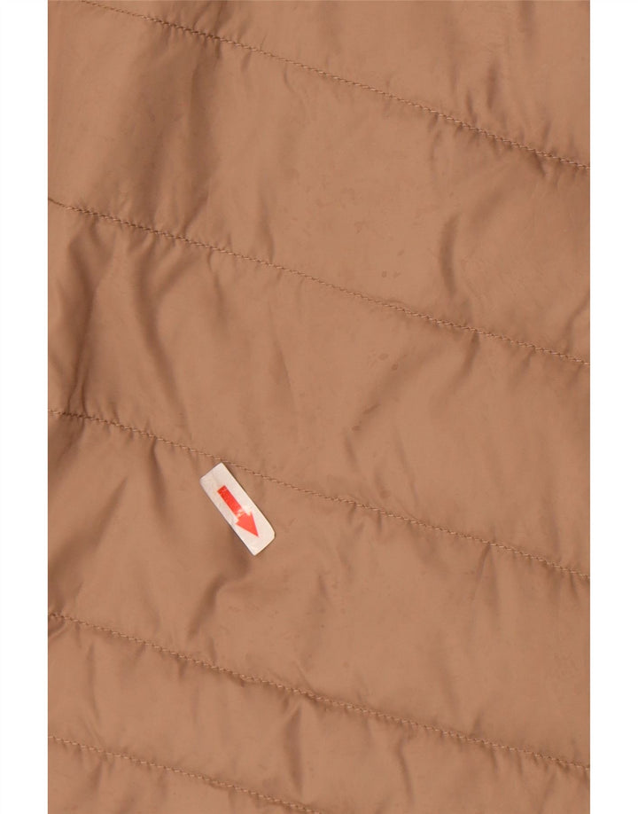 Tommy Hilfiger Chaleco acolchado para mujer UK 12 Poliéster beige medio