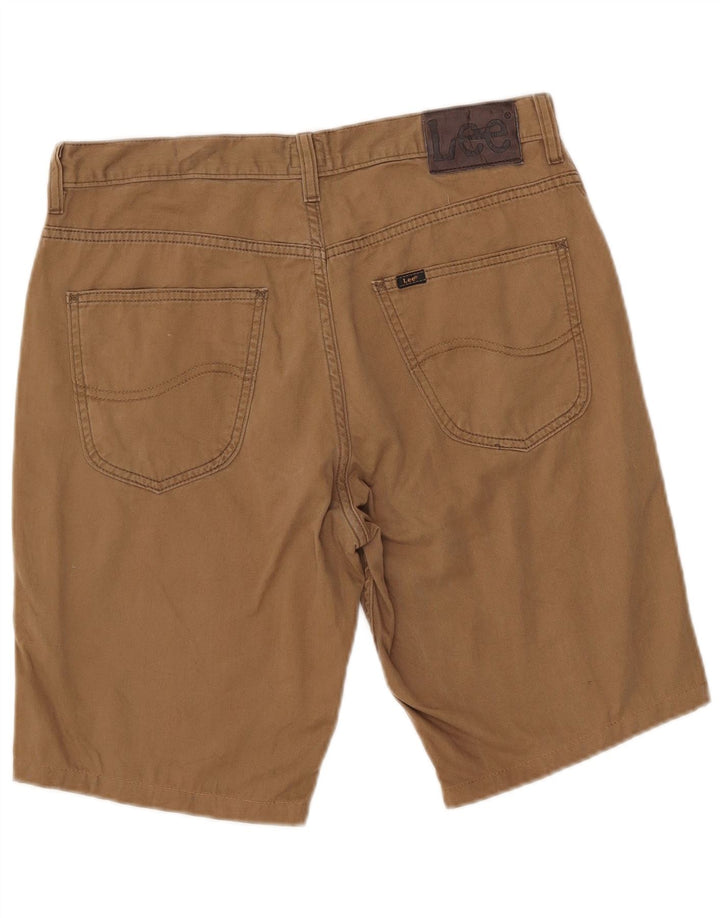 LEE Pantalones cortos casuales para hombre W32 Beige medio