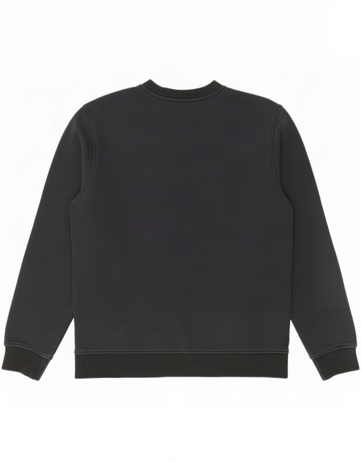 K-Way Hombre Sudadera Jumper Grande Algodón Negro