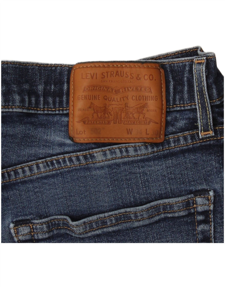Vaqueros Levi's 502 Tapered para hombre W34 L30 Azul