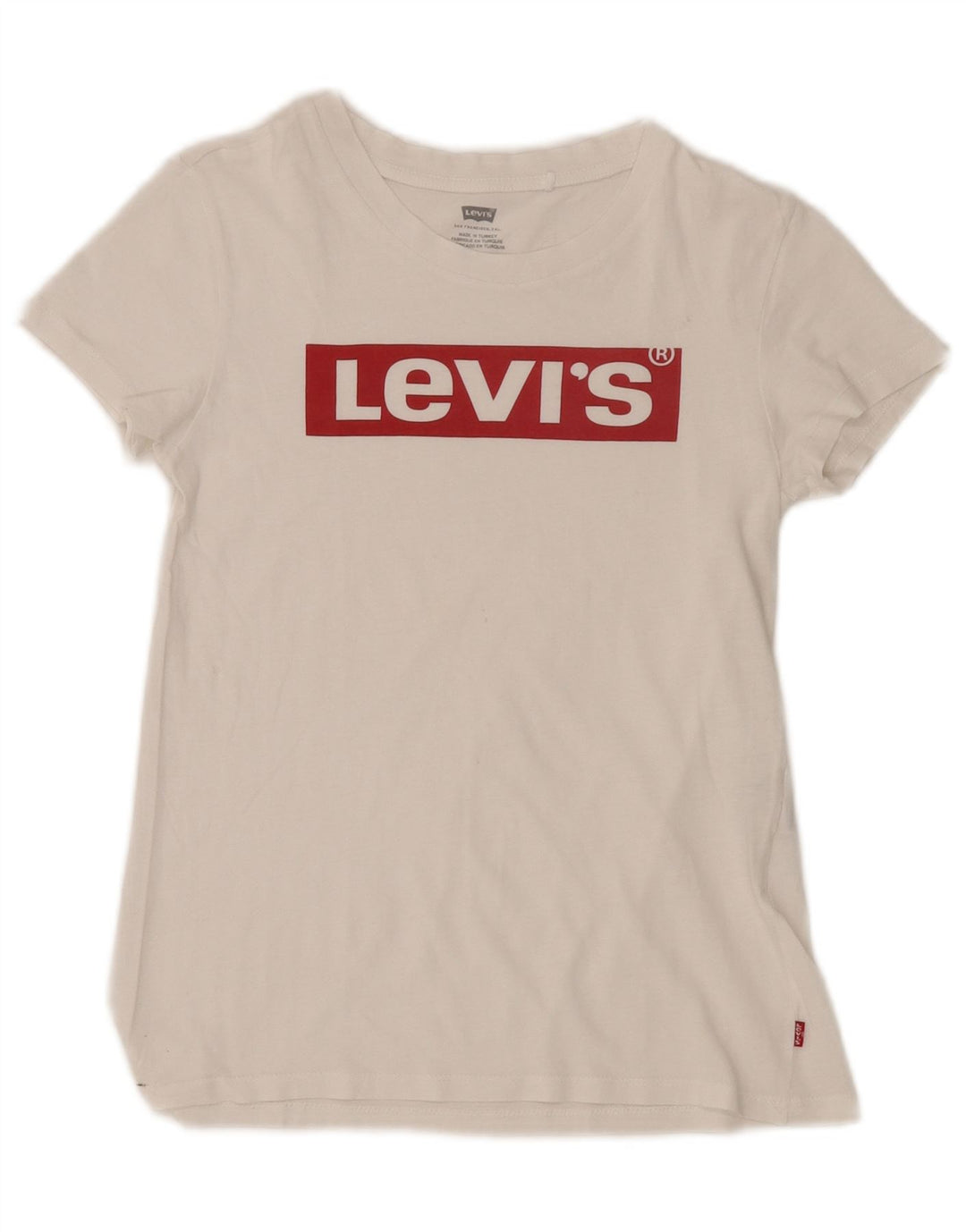 Levi's Camiseta Gráfica para Mujer Top UK 2 2XS Blanco