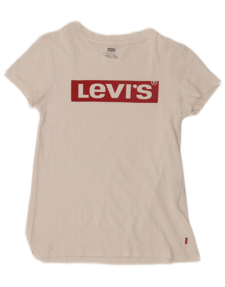 Levi's Camiseta Gráfica para Mujer Top UK 2 2XS Blanco