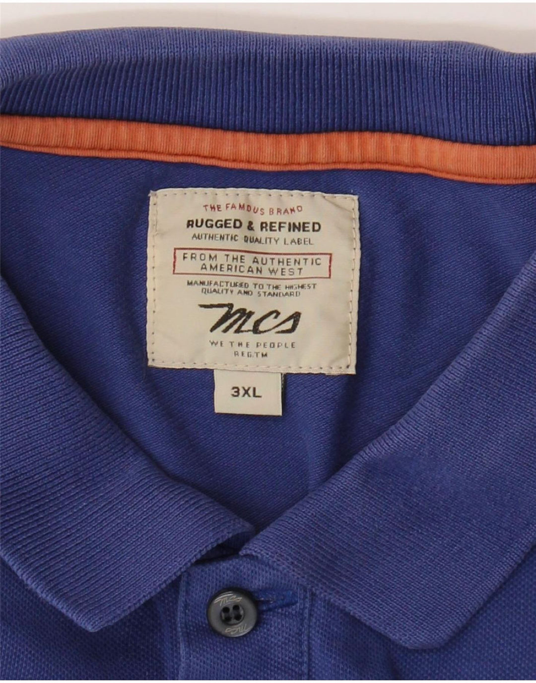 Marlboro Classics Polo Hombre 3XL Azul Marino