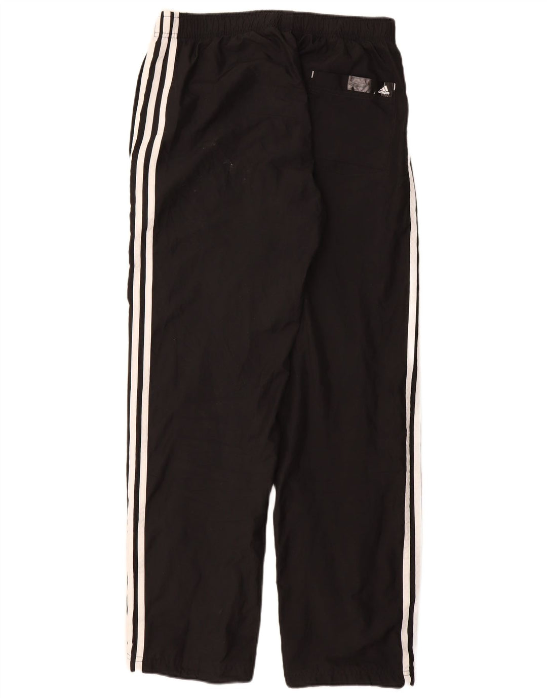 ADIDAS Pantalón de chándal gráfico para hombre Poliéster negro mediano