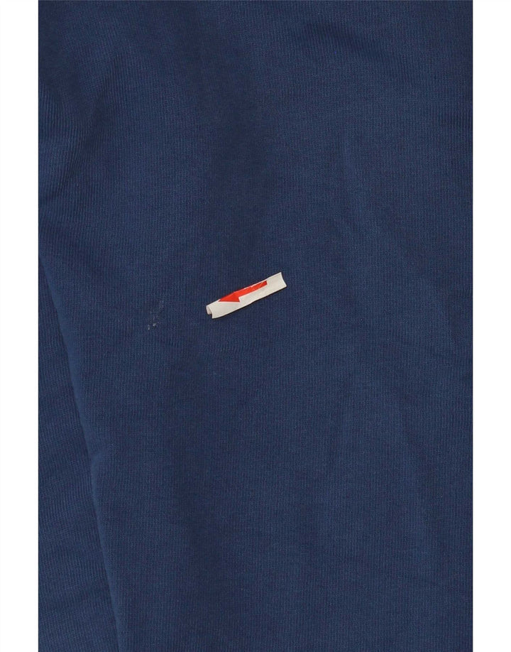Franklin Marshall Hombre Pantalones De Chándal Joggers Pequeño Algodón Azul