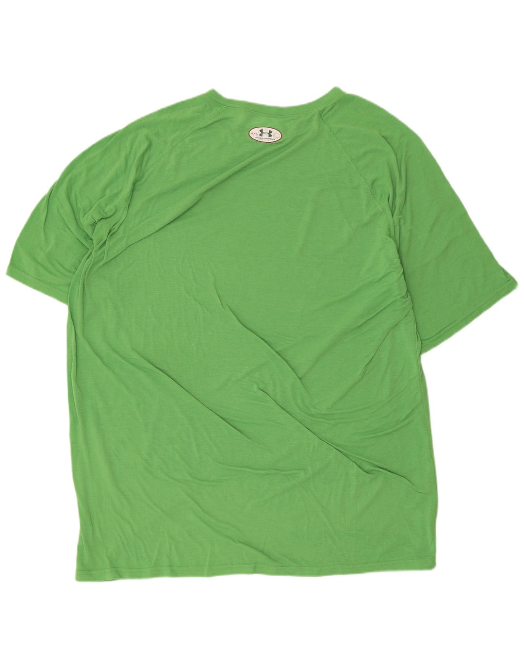 UNDER ARMOUR Camiseta Heat Gear para hombre Top 2XL Poliéster verde
