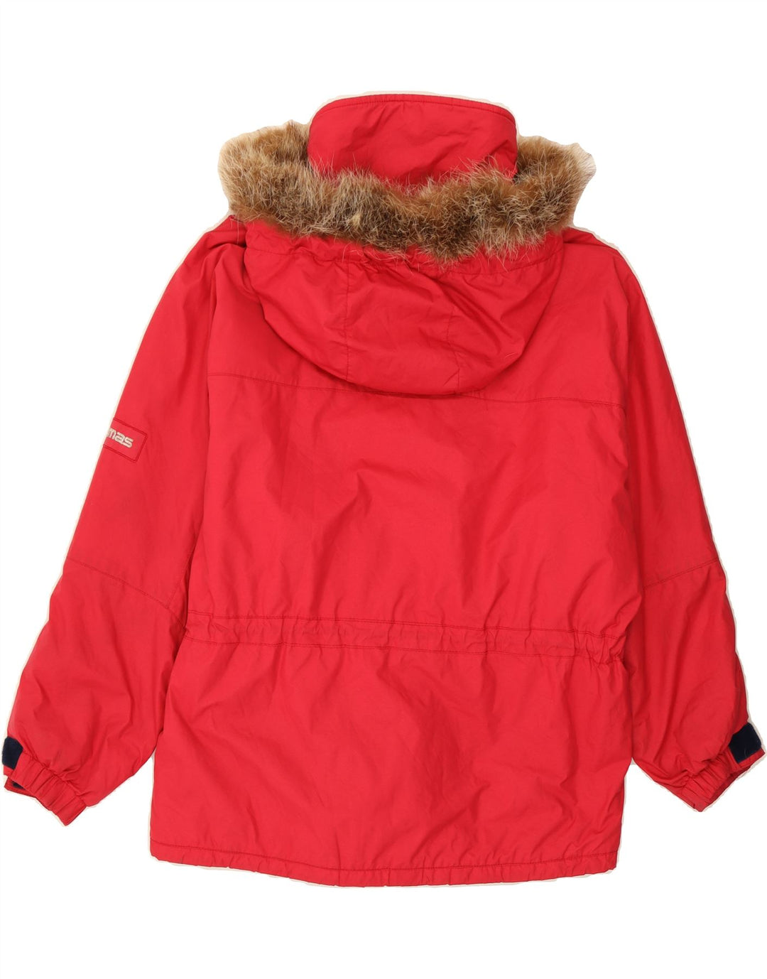 SAMAS Womens Oversized Hooded Ski Jacket UK 12 Medium  Pink Polyester Vintage Samas and Second-Hand Samas from Messina Hembry 