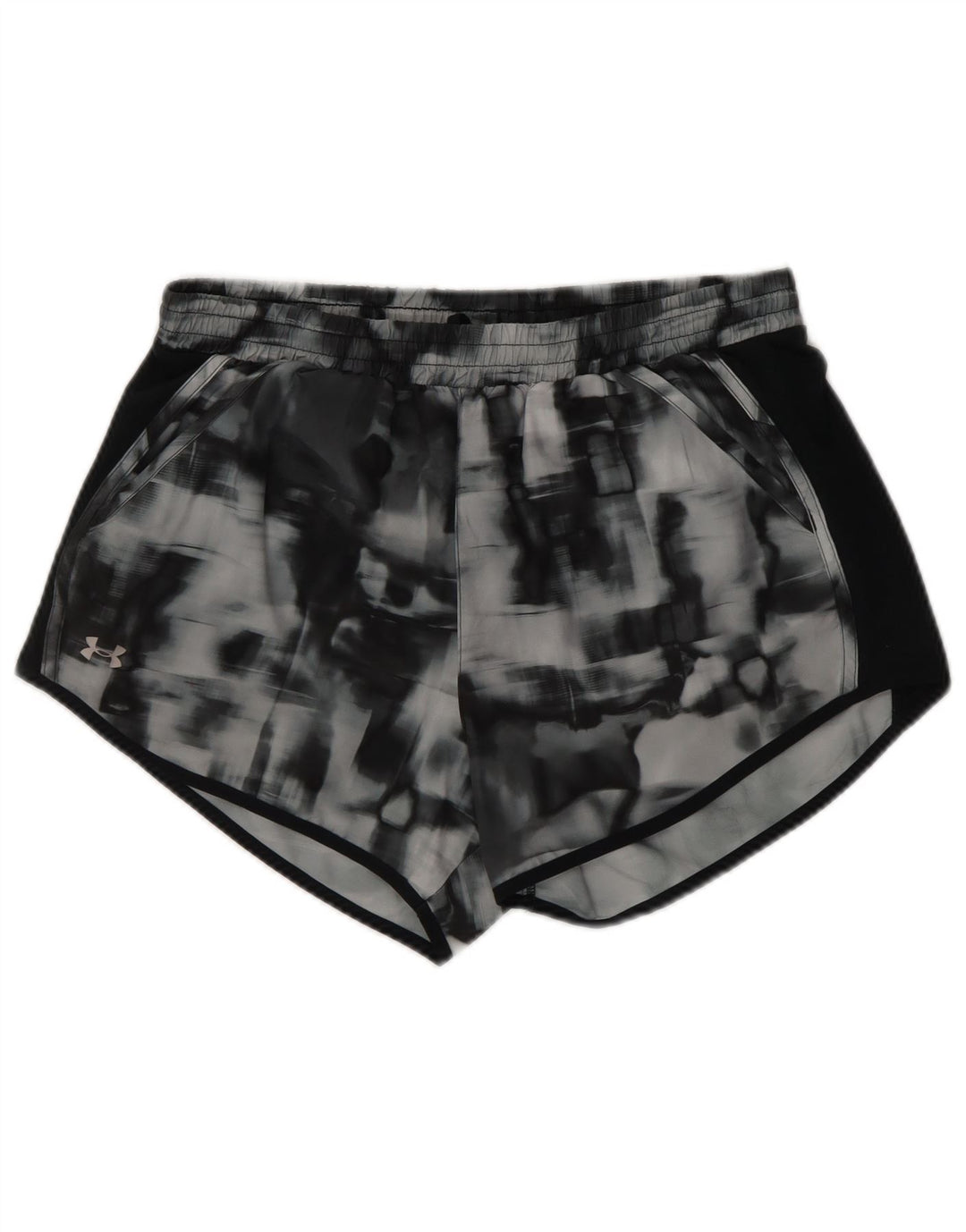 UNDER ARMOUR Pantalones cortos deportivos para mujer Reino Unido 14 Gris medio Tie Dye