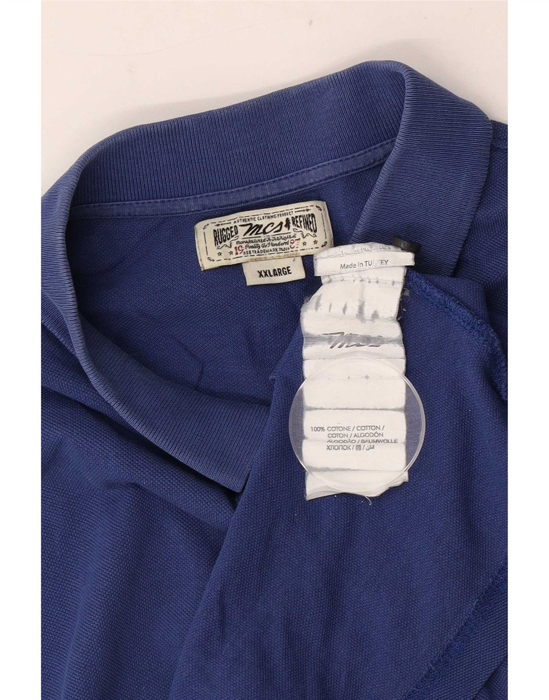 Marlboro Classics Polo Hombre 2XL Algodón Azul