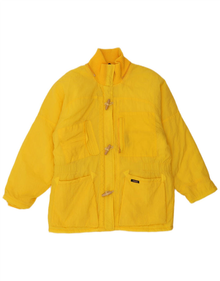 Palomino - Chaqueta de lona para mujer, talla 40, nailon amarillo grande