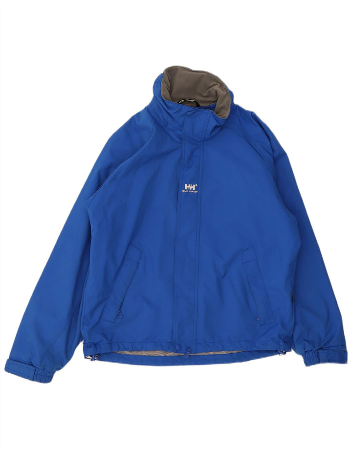 Helly Hansen Chaqueta impermeable para hombre UK 36 Small Azul Poliéster Deportes