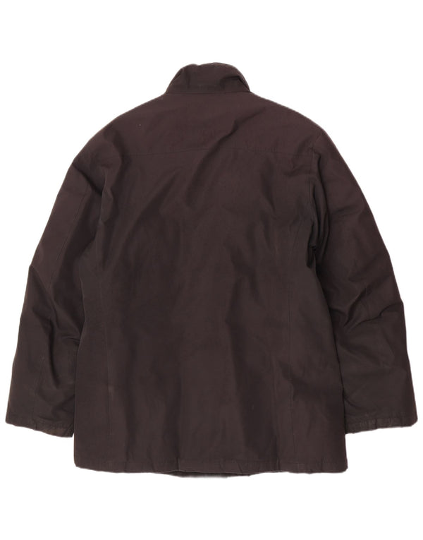 Adidas Abrigo acolchado para hombre UK 38/40 Mediano Negro Poliéster