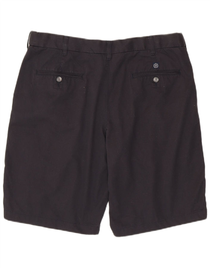 Marks & Spencer Pantalones cortos chinos para hombre W36 Grande Algodón azul marino