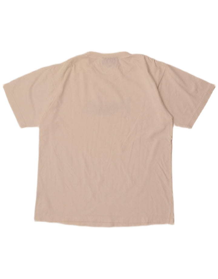 Fila Hombre Camiseta Gráfica Top Medium Blanco