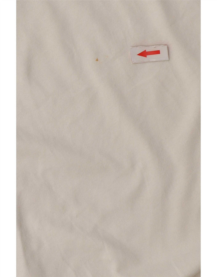 Levi's Camiseta gráfica para hombre Top mediano de algodón blanco