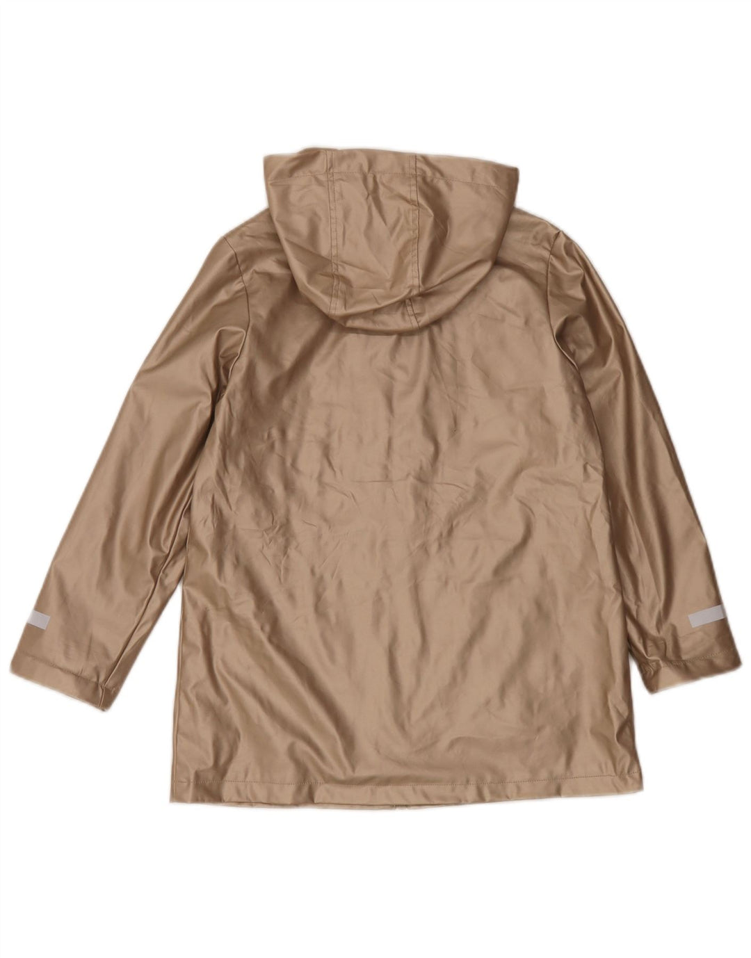 Marks & Spencer Chubasquero con capucha para niñas 9-10 años Oro Poliuretano