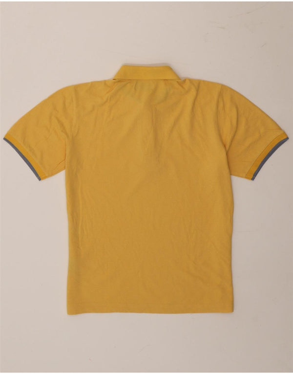 Polo Kappa Hombre Small Amarillo Algodón
