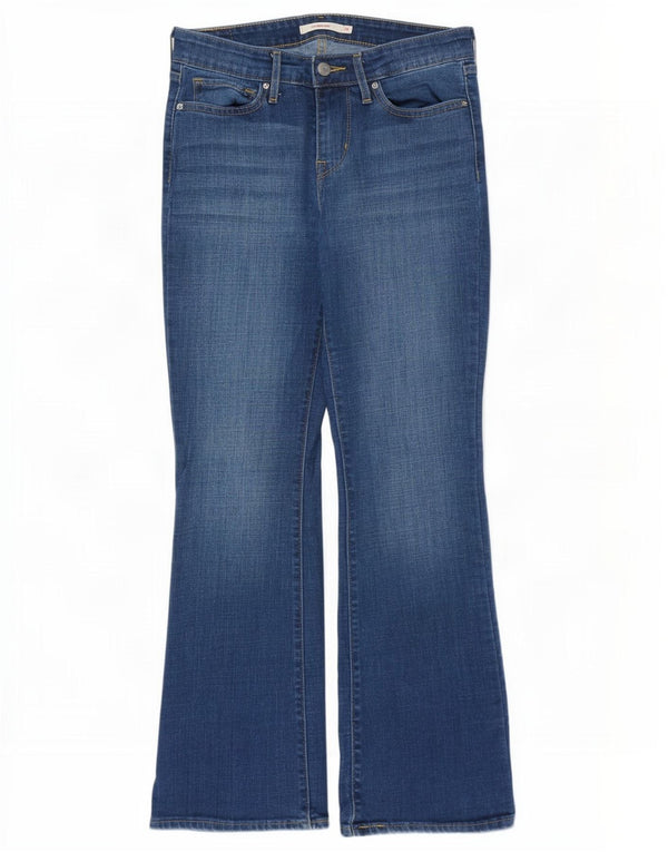 Levi's Womens 715 Bootcut Jeans W28 L28 Blue Cotton