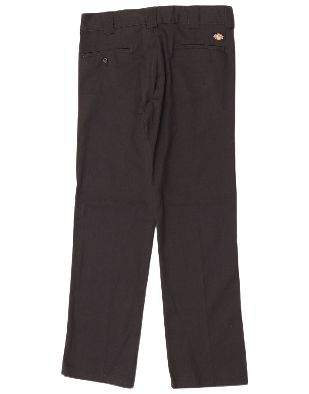 Dickies Pantalón chino recto para hombre W31 L32 Poliéster negro