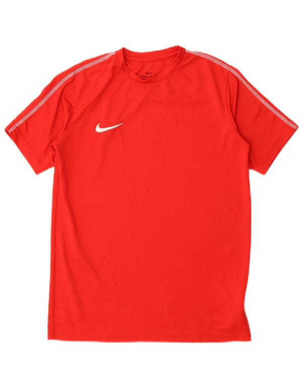 Nike Camiseta Dri Fit para niño 13-14 años XL Rojo Poliéster