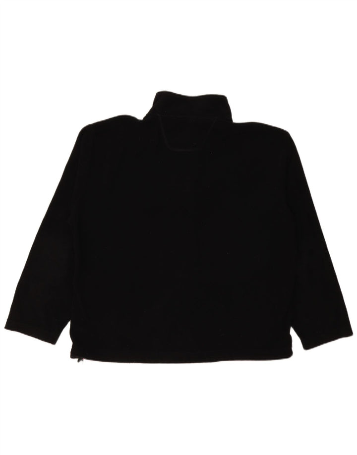 Think Pink Chaqueta polar para mujer UK 20 2XL Poliéster negro
