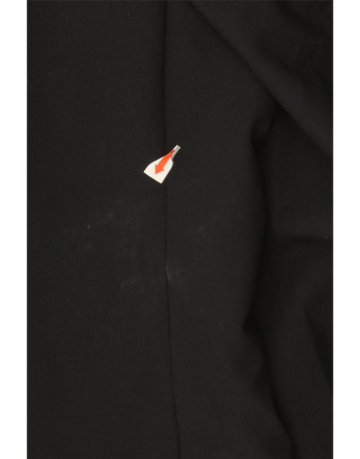 MARKS & SPENCER Mens 2 Button Blazer Jacket UK 38 Medium Black New Wool Vintage Marks & Spencer and Second-Hand Marks & Spencer from Messina Hembry 
