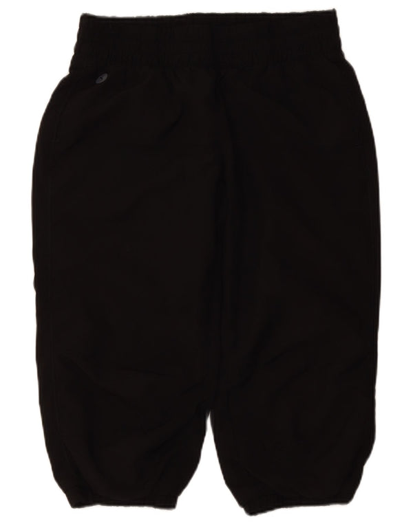 Puma Bermudas deportivas para mujer, talla 40, talla grande, poliéster negro