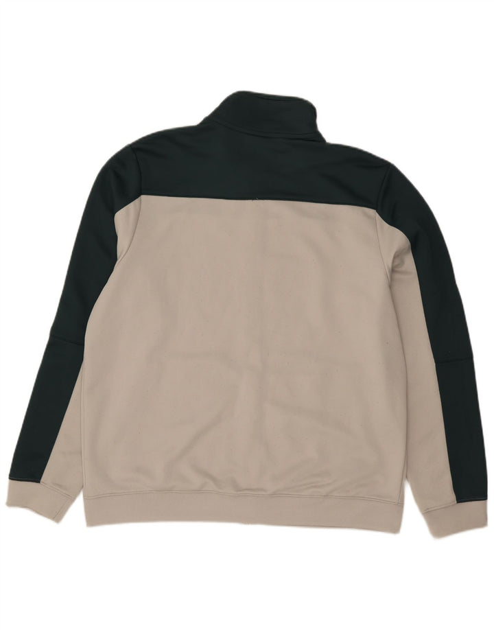 Nike Hombre Chándal Top Jacket XL Blanco Colorblock Poliéster