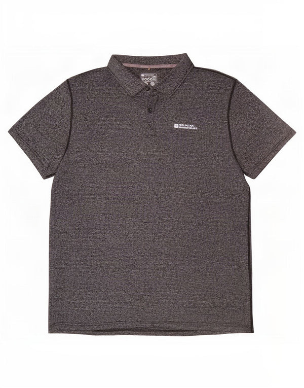 Polo IsoCool para hombre de Mountain Warehouse XL gris moteado