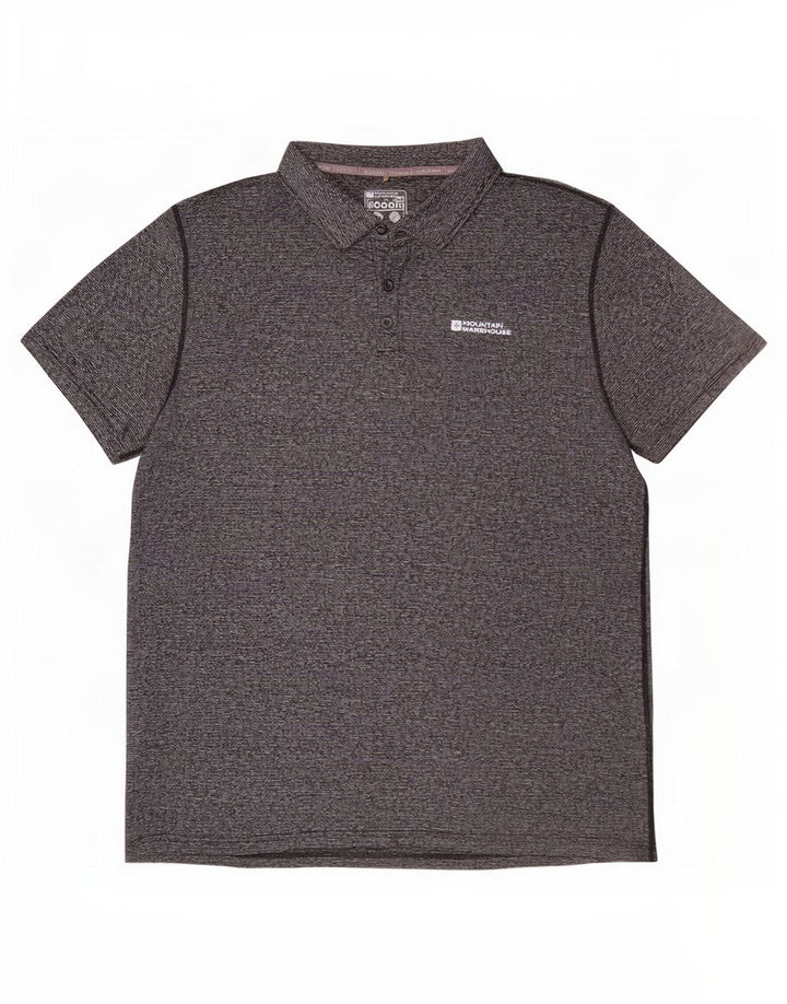 Polo IsoCool para hombre de Mountain Warehouse XL gris moteado