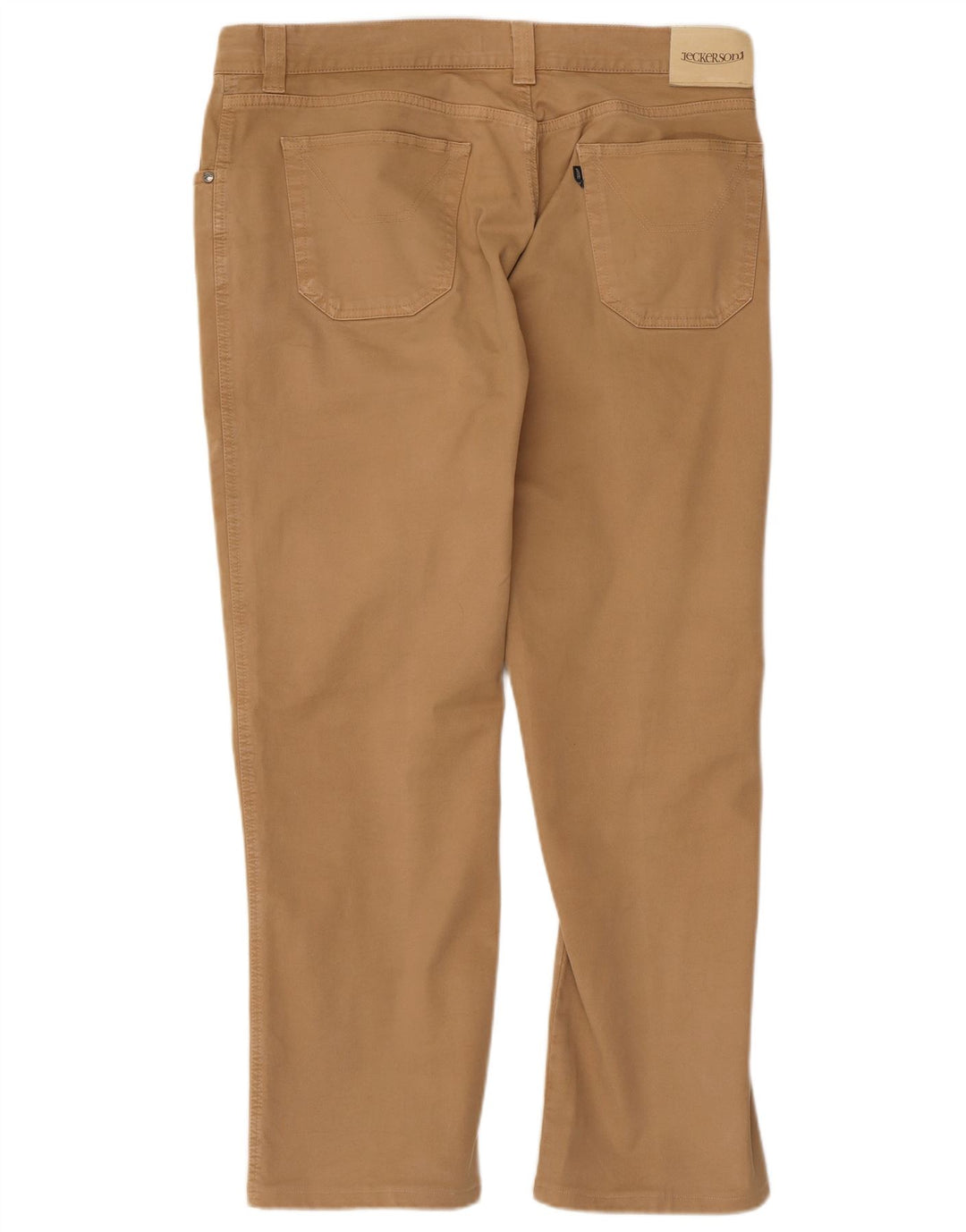 Jeckerson Vaqueros rectos para hombre W38 L29 Algodón beige