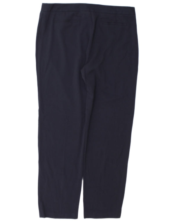 Marks & Spencer Pantalones Casuales para Mujer UK 40 Large W38 L31 Azul Marino