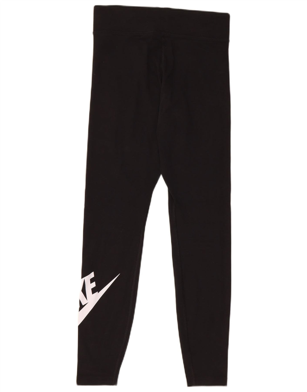 NIKE Leggings gráficos para mujer UK 8 Small Algodón negro