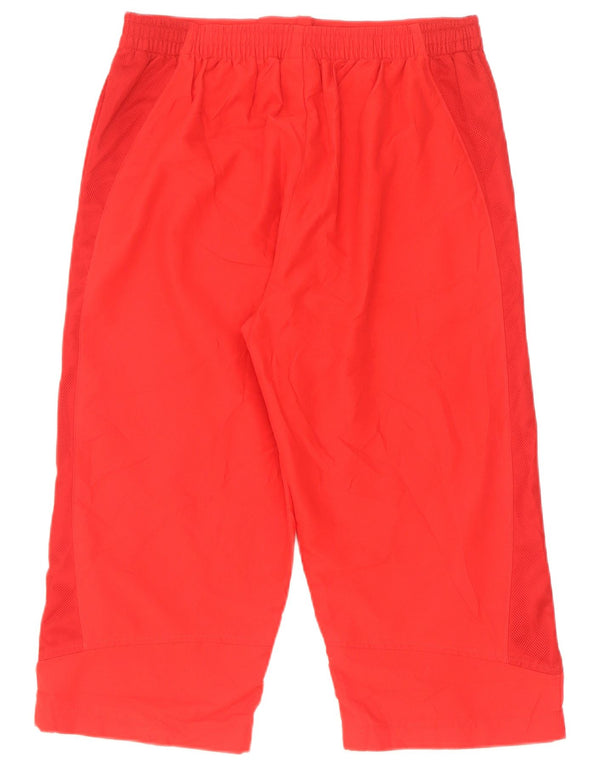 Nike - Pantalones de chándal capri para hombre, poliéster, color rojo, pequeño