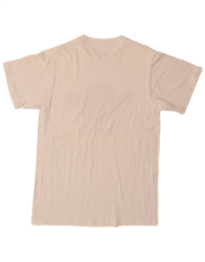 HARD ROCK CAFE Camiseta gráfica Munich para hombre Top pequeño de algodón blanco