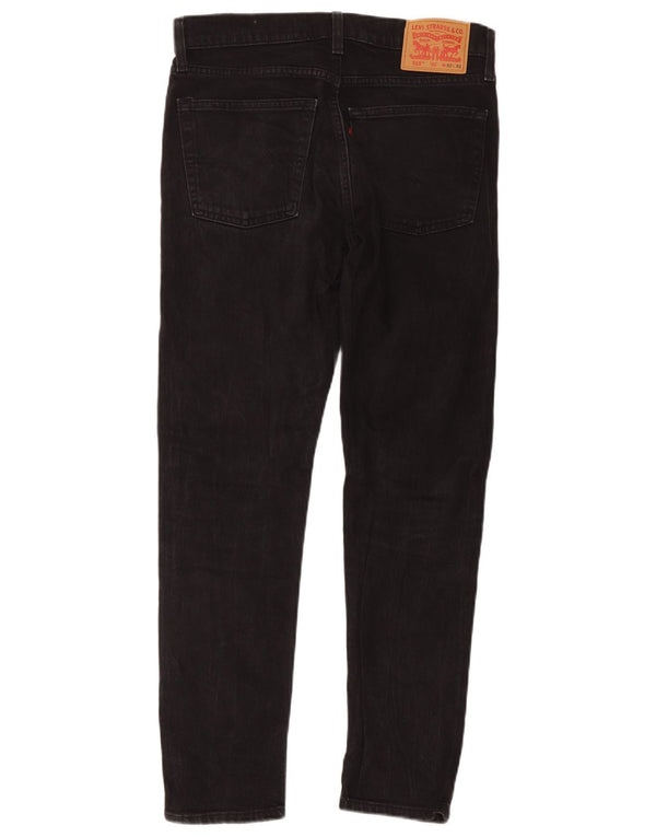 Levi's Vaqueros cónicos ajustados 515 para hombre W32 L32 Algodón negro
