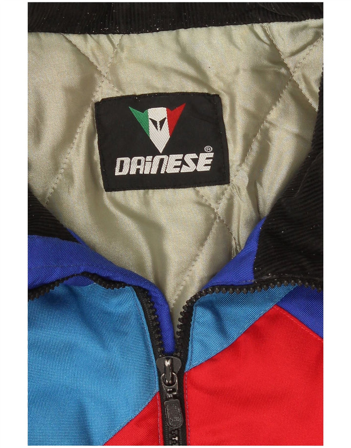Chaqueta Dainese Graphic Racer para hombre Talla 54 Grande Azul Colorblock