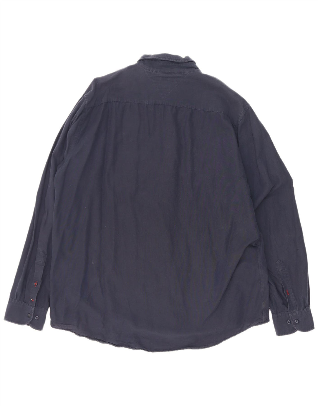 Tommy Hilfiger Camisa de corte regular para hombre 2XL Azul marino Colorblock